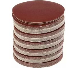 Диск-липучка абразивный без отверстий, 125 мм, Р40, 100 шт Strong СTУ-201125040 