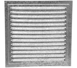 Решетка металлическая (300x300 мм; оцинкованная) ВИЕНТО РМ3030Ц 