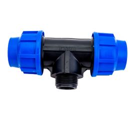 Тройник RTP с наружной трубной резьбой PN 16 D 32х1 14609 