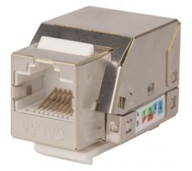 Вставка Keystone WRline WR-KJ-RJ45-C5E-SH-90 Jack RJ-45, 90 градусов, категория 5e, экранированная, заделка тип 110 505213 