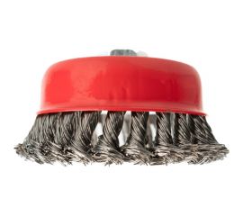 Щетка-чашка по металлу для УШМ 100 мм, М14, крученая проволока SAMGRUPP 16220 