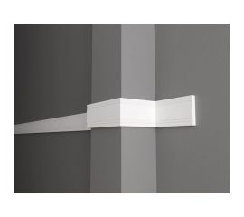 Стеновой молдинг Decor-Dizayn ударопрочный влагостойкий под покраску 79Х12Х2000мм 150A 