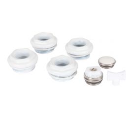 Универсальный монтажный комплект для подключения радиатора STOUT Sku-0111-000112 1/2" ral 9016 RG0090LD6D89UD 