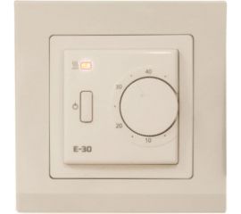 Терморегулятор EASTEC E-30 кремовый механический (Встраиваемый 3,5 кВт) E-30 cream 