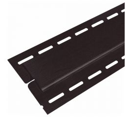 Соединительный профиль к сайдингу PROFBUILD акрил коричневый 51606 