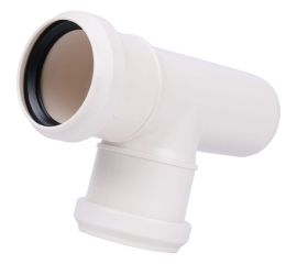 Тройник Sinikon 40х40 мм 87 градусов, КОМФОРТ 508011.К 