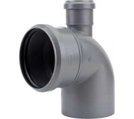 Отвод SINIKON с фронтальным патрубком (выход вверх) ПП D 110x50x87 551001.R 