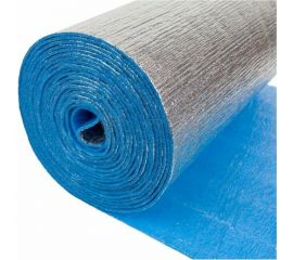 Самоклеющая теплоизоляция с фольгой НПС Развитие НПЭ-ЛФ тип С, 5 мм, 0.6x10 м, 6 кв. м 4620018381807 