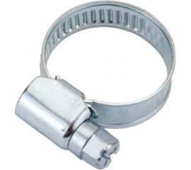 Червячный хомут СВК оцинкованная сталь, w1/9 мм, 16-25 мм SVK-GW1025 
