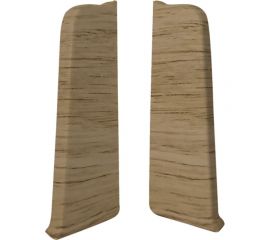 Заглушка для плинтуса Волшебная палочка Home ПВХ, 70 мм, в упаковке пара, 2 шт., 7017 УТ000075224 