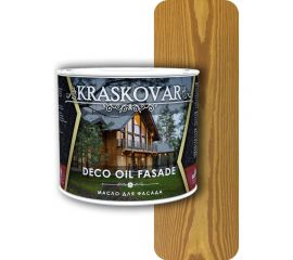 Масло для фасада Kraskovar Deco Oil Fasade Тик 2,2 л 1149 