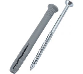 Дюбель-гвоздь Daxmer потайной, 8x80, 750 шт., короб 334250 