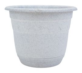 Горшок Martika Колывань 1.8л, диам. 18 см, мрамор, с поддоном С93М 