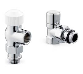 Термостатический набор для радиатора ROYAL THERMO Design прямой, хром, 1/2"" НС-1460840 