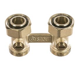 Узел нижнего подключения радиатора STOUT RG008Q0F4QK5IV 