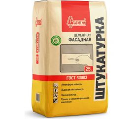 Фасадная цементная штукатурка Старатели 25 кг 3277/3564 