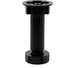 Регулируемая опора для корпоративной мебели Lemax PROF черный, 120 мм FL12B 