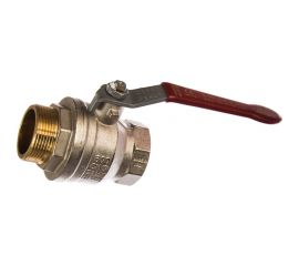 Шаровой кран RuB, 1 1/2"" DN40 PN40, ВР-НР, серия MILANO (S.90), ручка S90H20 