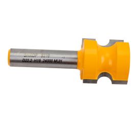 Фреза кромочная полустержневая (22,2х19х51 мм; хвостовик 8 мм; R3,2) Энкор 9310 