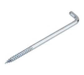 L-образный крюк-шуруп ЕВРОПАРТНЕР zn, 8x160 мм, 2 шт. 13 0039 4 