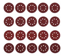 Набор шлифовальных кругов SD20-1 (20 шт; 125 мм; P40/P80/P120/P240) DEKO 065-0892 