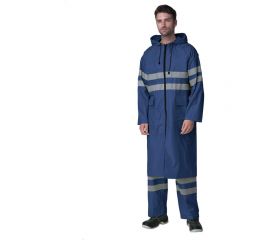 Влагозащитный плащ ФАКЕЛ СОП, темно-синий, р. 56-58, рост 170-176 87480415.007 