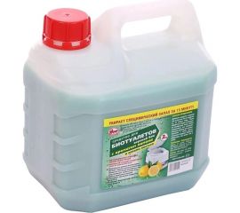 Средство для биотуалетов 3 л, верхний бачок, с ароматом лимона Артель Золотарь 3010403 