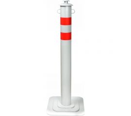 Парковочный столбик Технология Город-2 передвижной с креплением для цепи 800x76мм 8981 