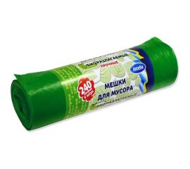Мешки для мусора ПРОЧНЫЕ 240 л, 5 шт, bio-LDPE, 40 мкм, биоразлагаемые ANTELLA 25334 
