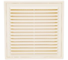 Решетка вентиляционная вытяжная с рамкой (150x150 мм; слоновая кость) ВИЕНТО 1515ВРсл.кость 