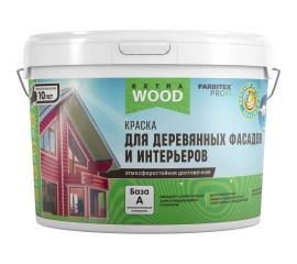 Краска для деревянных фасадов и интерьеров FARBITEX (ягель; 2,7 л) 4300010004 