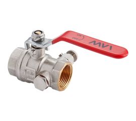 Шаровой кран со спускником MVI ДУ 15, 1/2"" ВН/ВН BV63004 