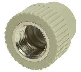 Комбинированная муфта VRT внутренняя, 20х1/2"", EVER plast, серый 538309 