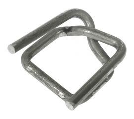 Стальная пряжка КОРДЛЕНД 13x26x3,0 для ПП/ПЭТ ленты 12 мм, 1000 шт. PR-13 KREP-00113 