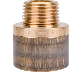 Переходник Viega, НВ, 1/2"", 3/4"", бронза RX 320423 