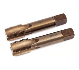 Комплект ручных метчиков Дело Техники HSS4341, M16х1.5 мм 200/25, 2 шт. 220165 