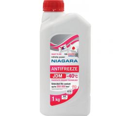 Охлаждающая жидкость антифриз NIAGARA Ниагара JDM-40 Pink 1 кг 15001001058 