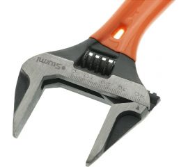 Разводной ключ Sturm 250мм, CrV сталь, увеличенный зев - 41мм, 1045-29-250 