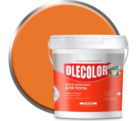 Акриловая эмаль для полов OLECOLOR золотистый, 1 кг 4300004565 