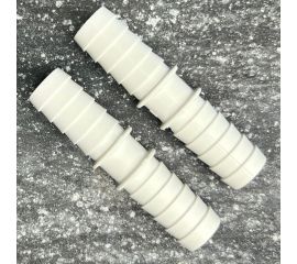 Пластиковый штуцер для сливных шлангов Профитт 12 мм, 2 шт. 2226964 