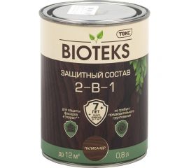 Биоантисептик Текс классик универсал палисандр 0,8 л. защ. состав 2 в 1 48645 