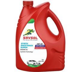 Моторное масло SAVSOL SSS синтетическое, 5W-40, ACEA A3/B4-16, API SN/CF, 4 л SS05-004 