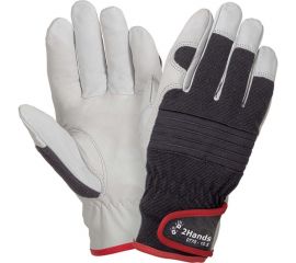 Перчатки 2Hands 3D-спандекс с мягкой овечьей кожей, трикотаж, манжет на велкро 0770 - 9,5 