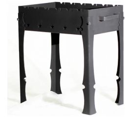 Мангал Петромаш сталь 3 мм, 45x30x55 см, съемные ножки 50 см 59941 