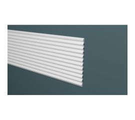 Панель стеновая Decor-Dizayn ""Грани"" ударопрочная, влагостойкая, под покраску 240x13x3000 мм DD912 (3m) 