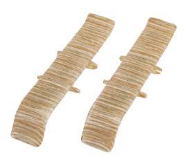 Соединитель для плинтуса DECONIKA (70 мм, 361 Акация, 2 шт.) Д-П70-С-Ф2 361 АКЦ 