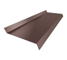 Отлив металлический profBUILD Metal 2000х50 мм, коричневый 4139 