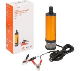 Насос перекачки топлива AIRLINE ТУРБО-МАКСИ-12 погружной, с фильтром 12 В, 51 мм, 40 л/мин AFP-5012-05 
