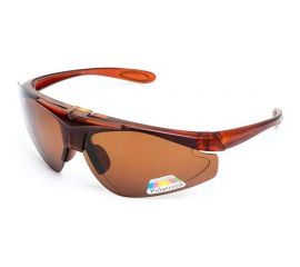 Поляризационные очки в чехле Premier fishing коричневые pr-op-112-b 00000210373 