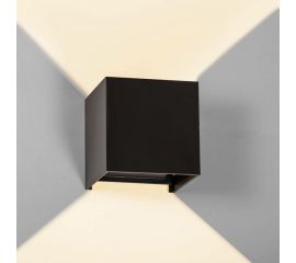 Настенный светильник MAKSBRIGHT вверх/вниз, 6Вт, 620лм, IP65, черный, 100х100х100мм MB-EX-CUBE 